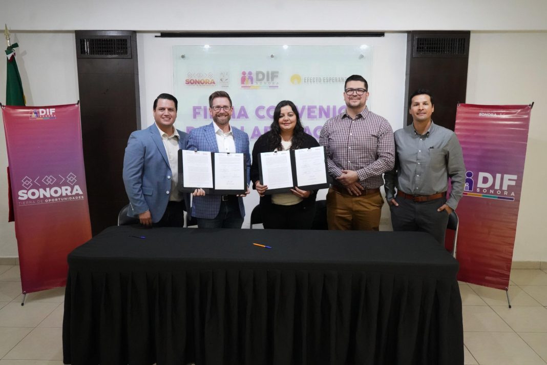 DIF Sonora y The Hope Effect fortalecen el programa “Familias de Corazón