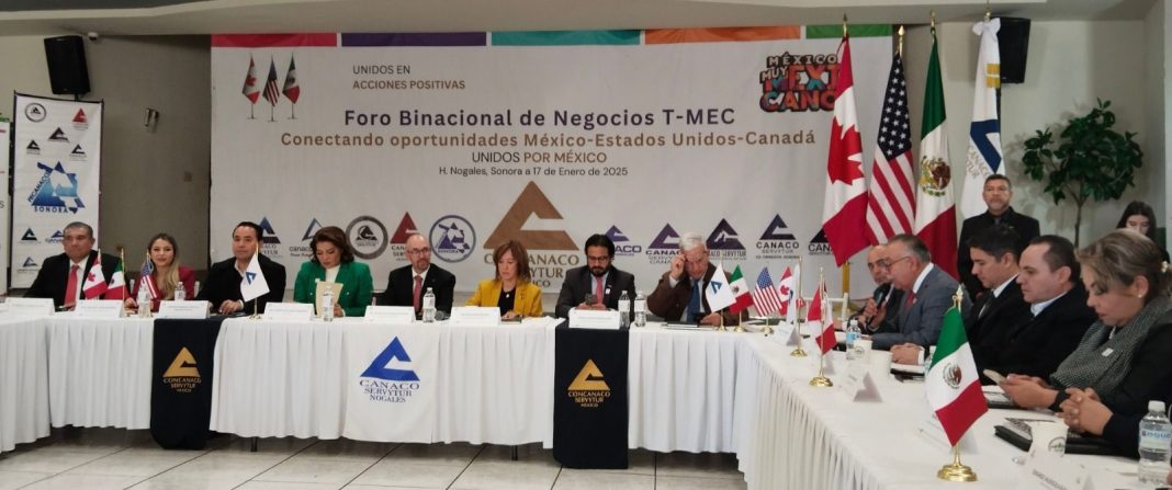 Gobierno de Sonora participa en el Foro Binacional de negocios T-MEC