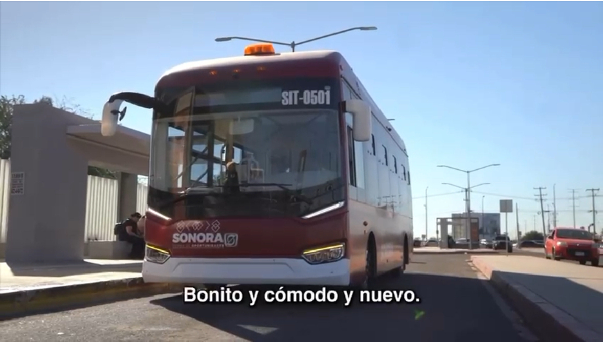 Impulsa Gobernador Durazo transporte eléctrico
