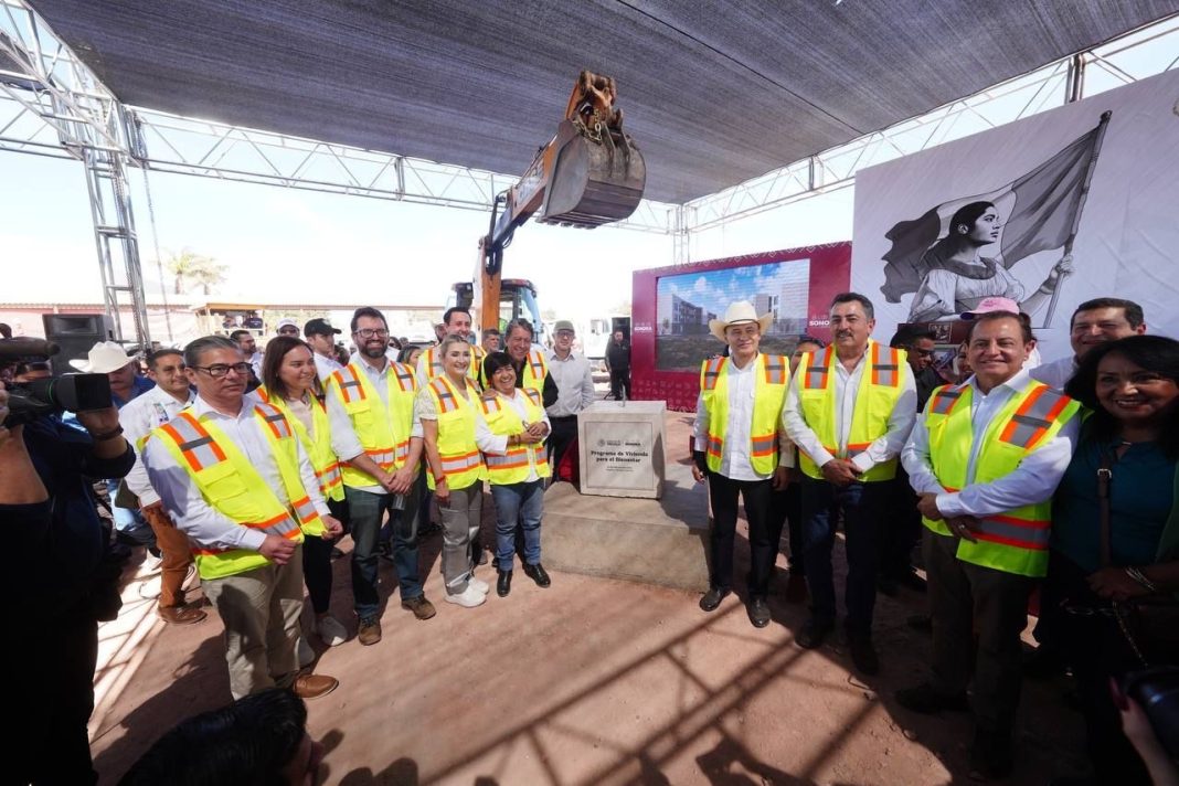 Inicia en Sonora construcción de 33,800 casas del Programa Nacional de Vivienda