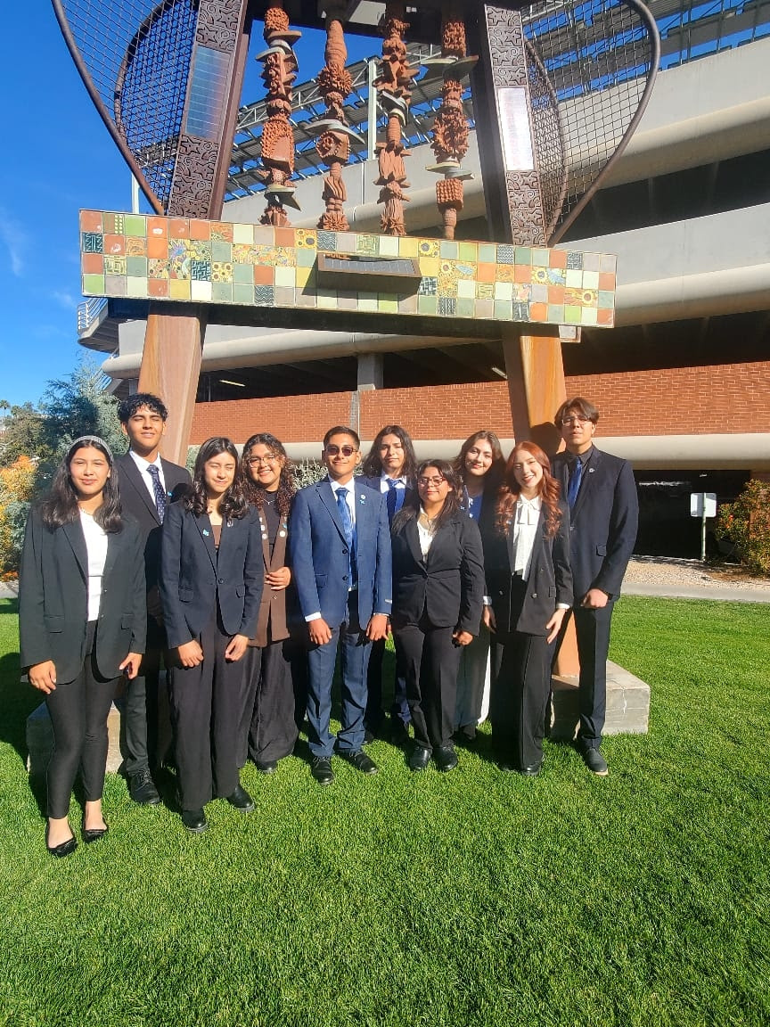 Destaca alumnado de Cobach Sonora en la Conferencia Anual del Modelo de Naciones Unidas de Arizona 2025
