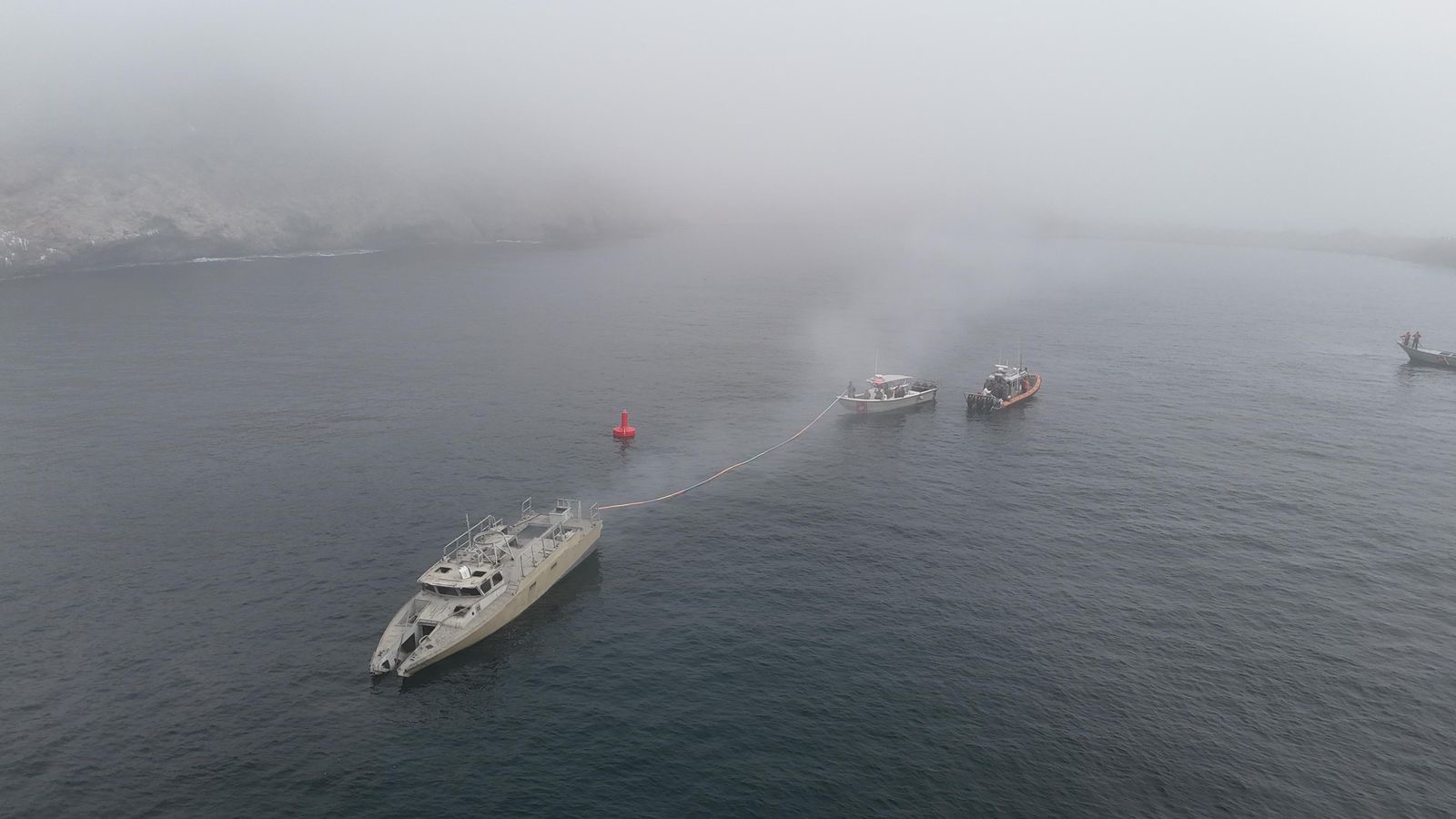 Hunden buque en San Carlos, Guaymas