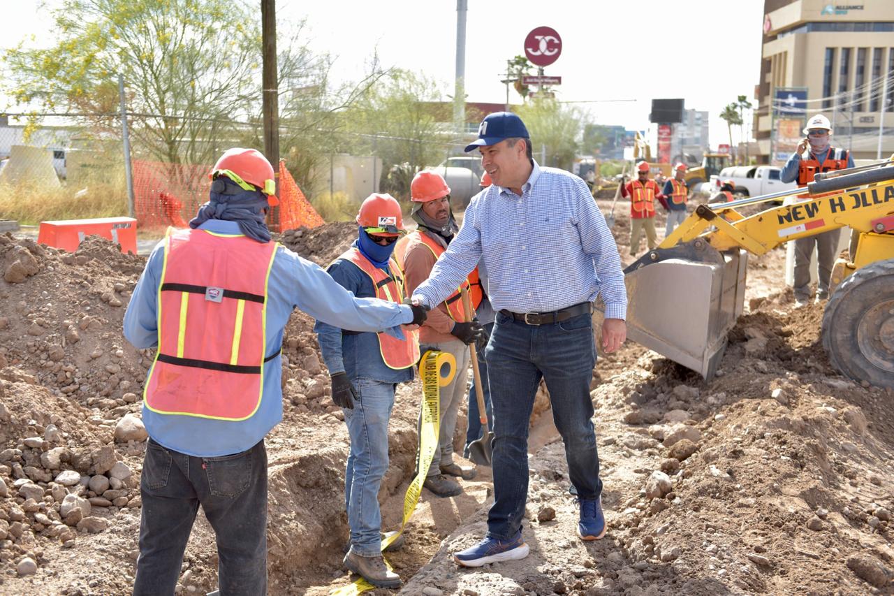 Noticia de Hoy: Avanza a buen ritmo obra de paso a desnivel Colosio y Solidaridad