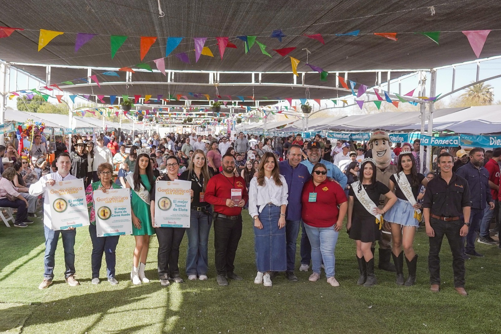 Celebra Toño Astiazarán éxito de la 8va Muestra Gastronómica de San Pedro