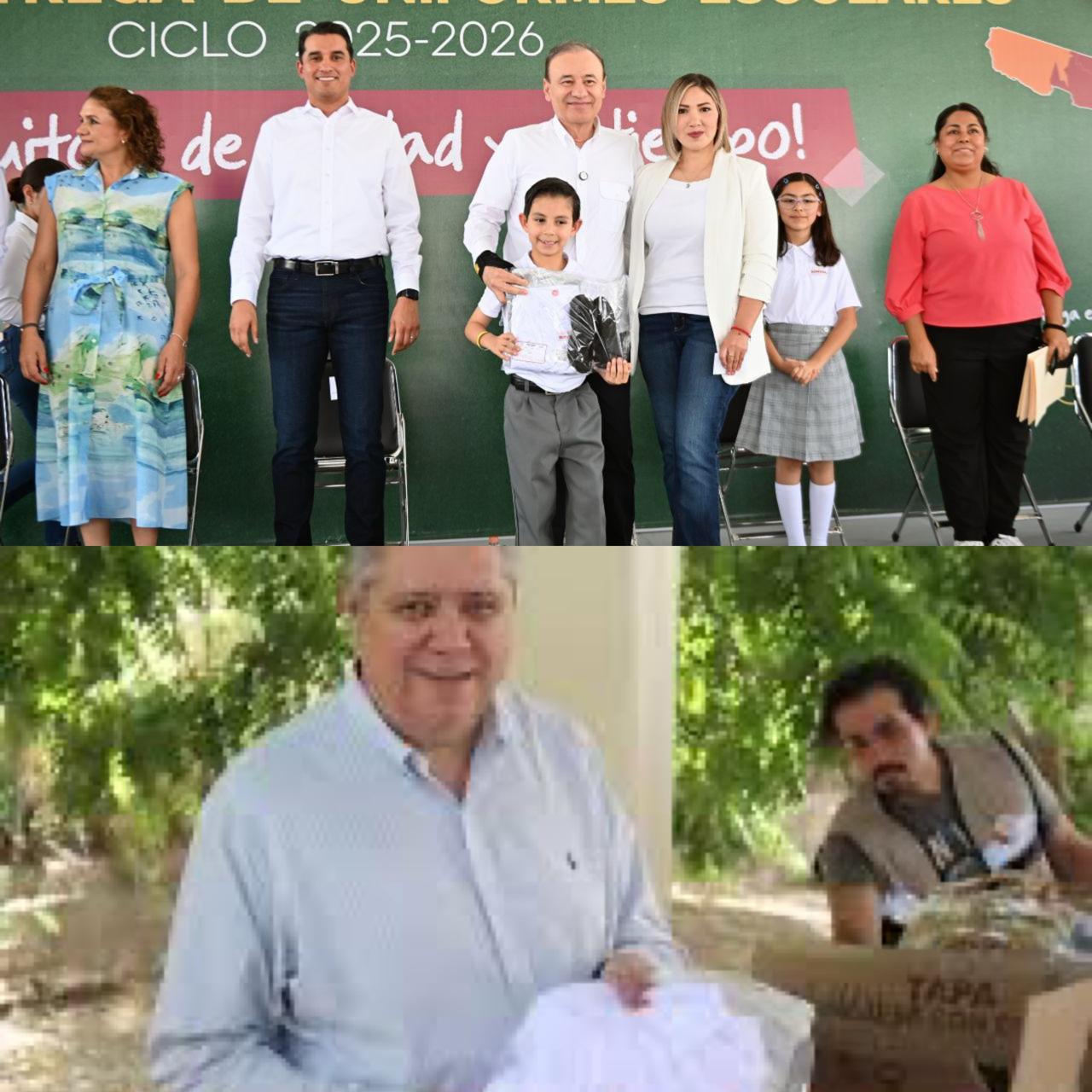 Para los de a Pie. Alfonso Durazo reafirma compromiso por la educación