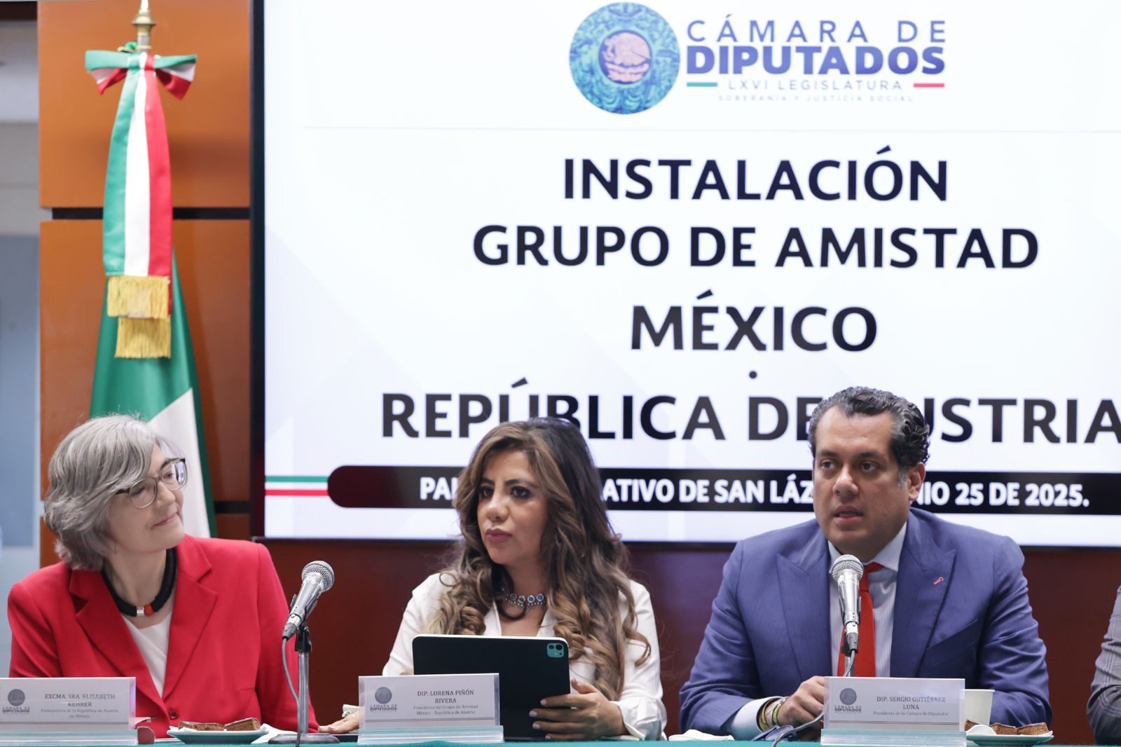 Grupos de Amistad permiten fortalecer lazos parlamentarios, culturales, políticos y económicos, afirma el diputado Gutiérrez Luna