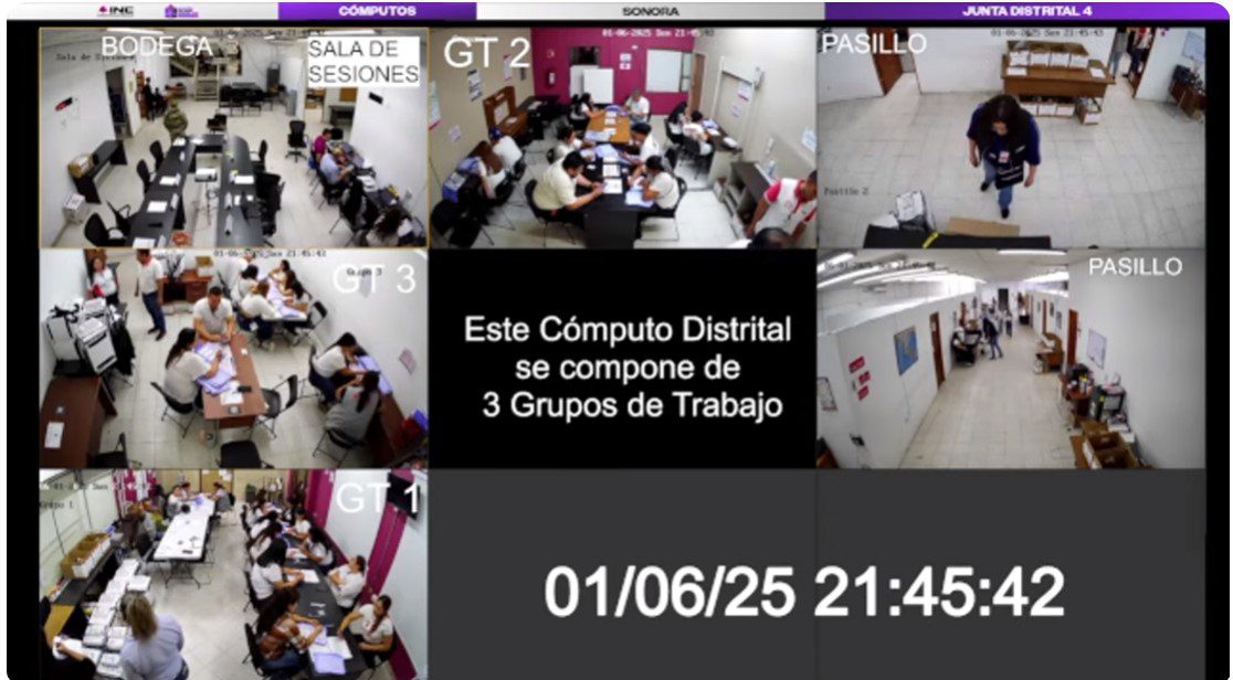 Inician cómputos de la elección del Poder Judicial de la Federación de manera ininterrumpida