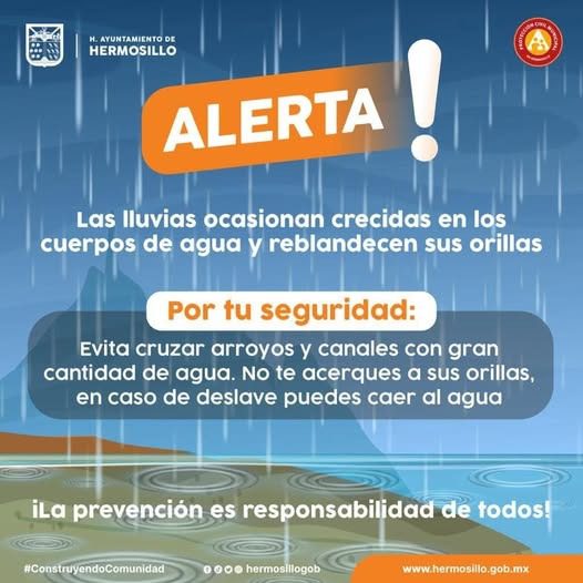 Advierte Protección Civil Municipal a ciudadanos evitar cruzar Río San Miguel ante riesgo por caudal