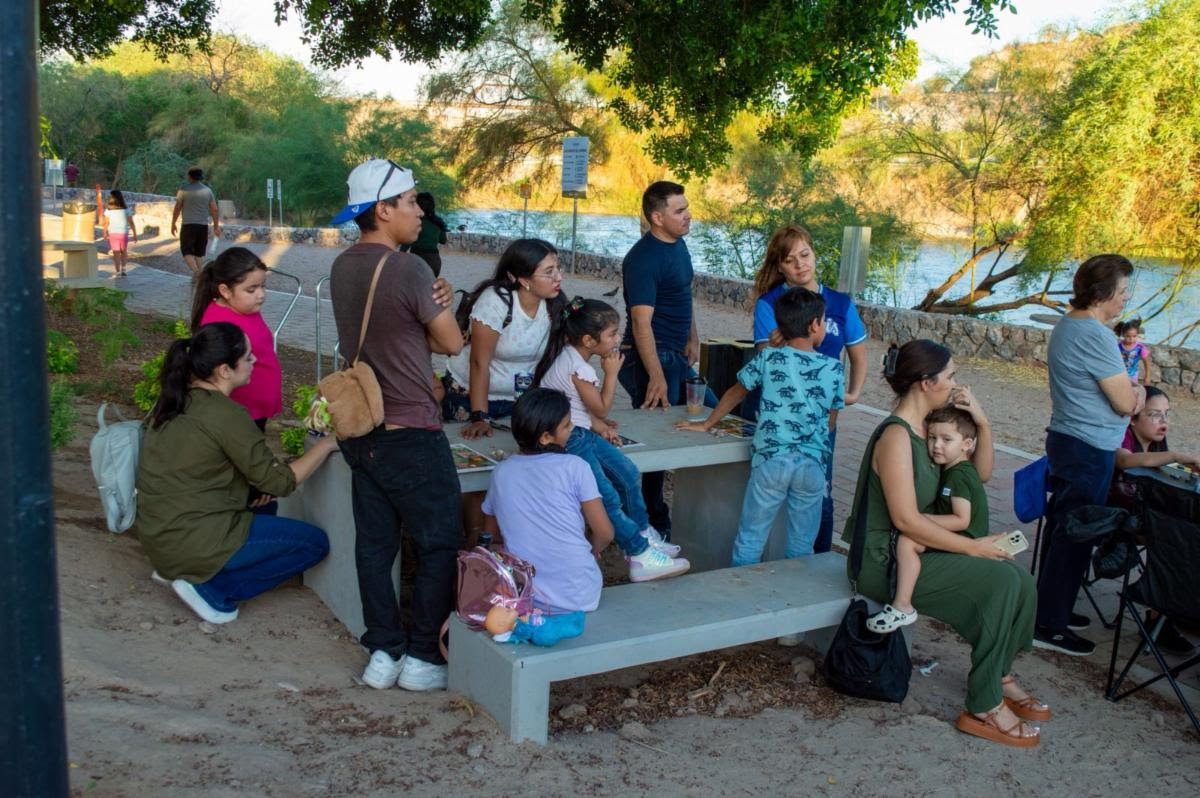 Gobierno de Sonora impulsa educación ambiental y arte comunitario en Bosque Urbano La Sauceda