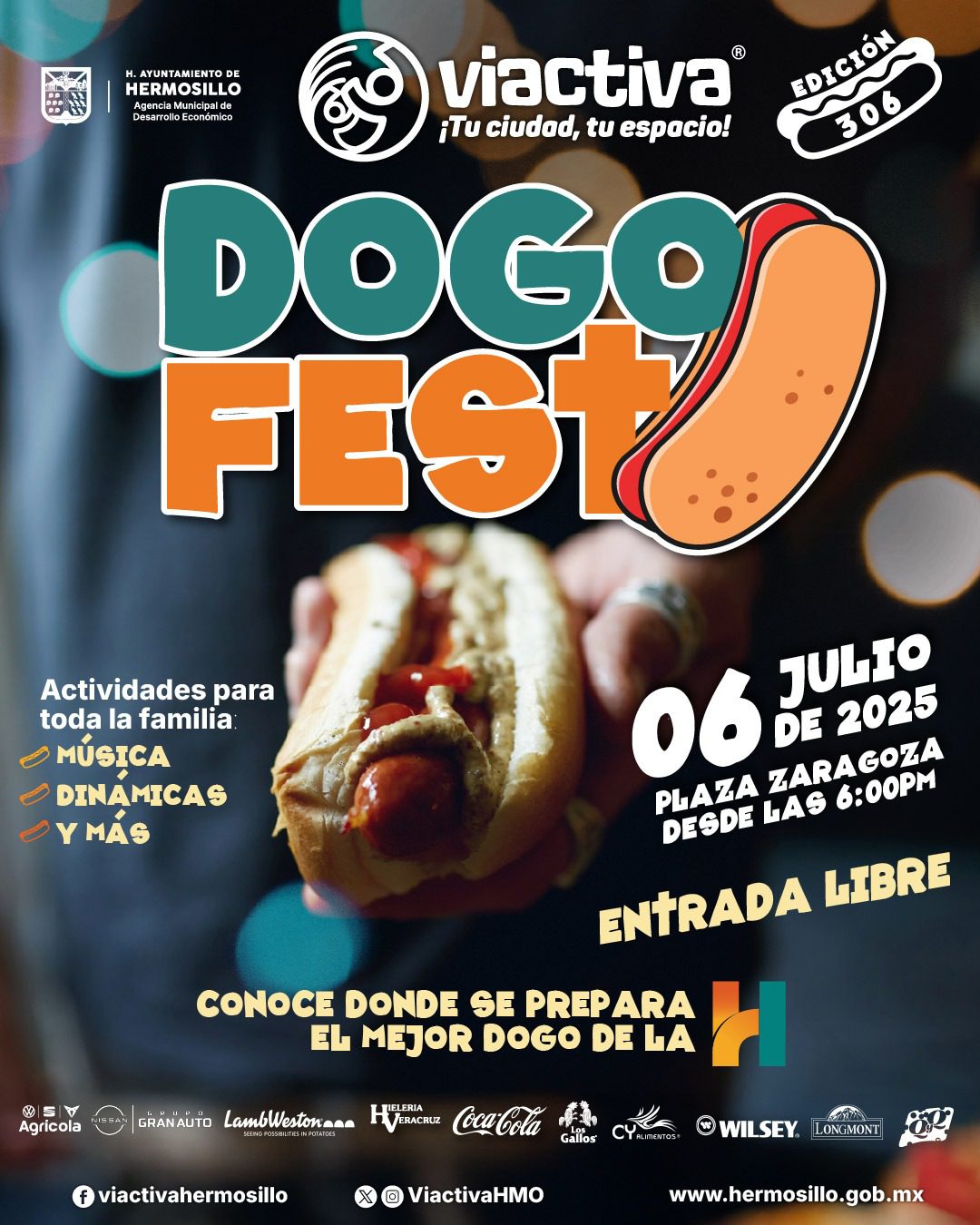 Este Domingo 6 de Julio es el Dogo Fest 2025 en Hermosillo