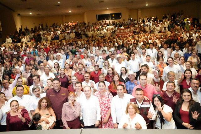 Heriberto Aguilar llama a no perder la mística de Morena: trabajo en territorio y lealtad a la causa