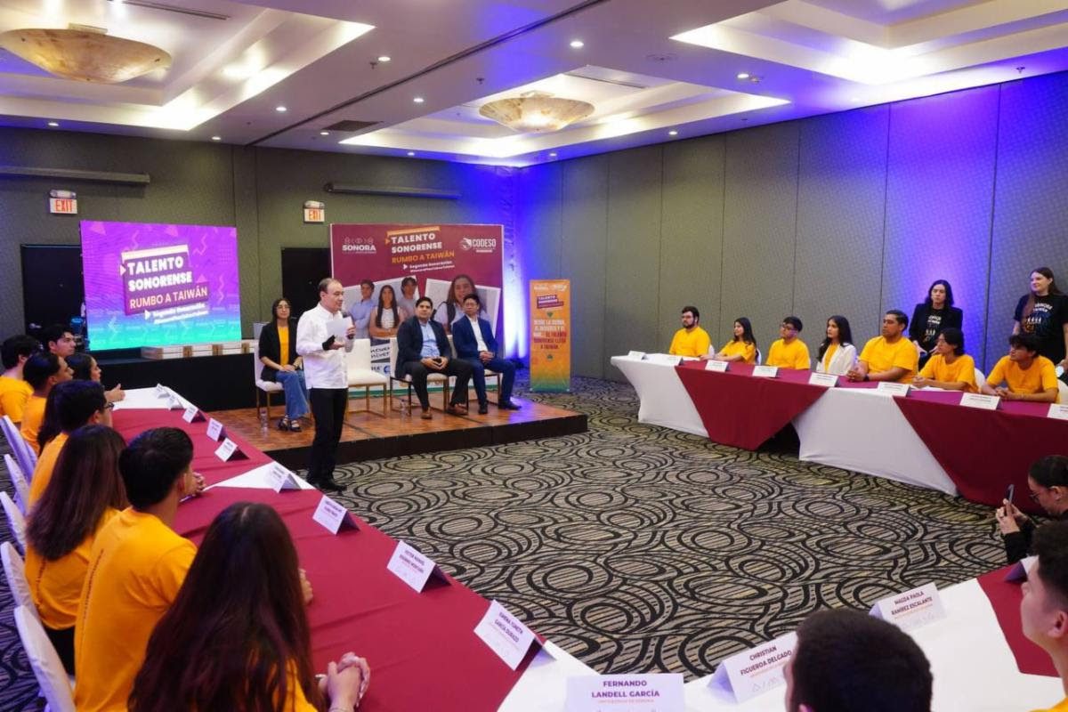 Gobernador Durazo profesionaliza con el Plan Sonora a segunda generación de estudiantes sonorenses en Taiwán