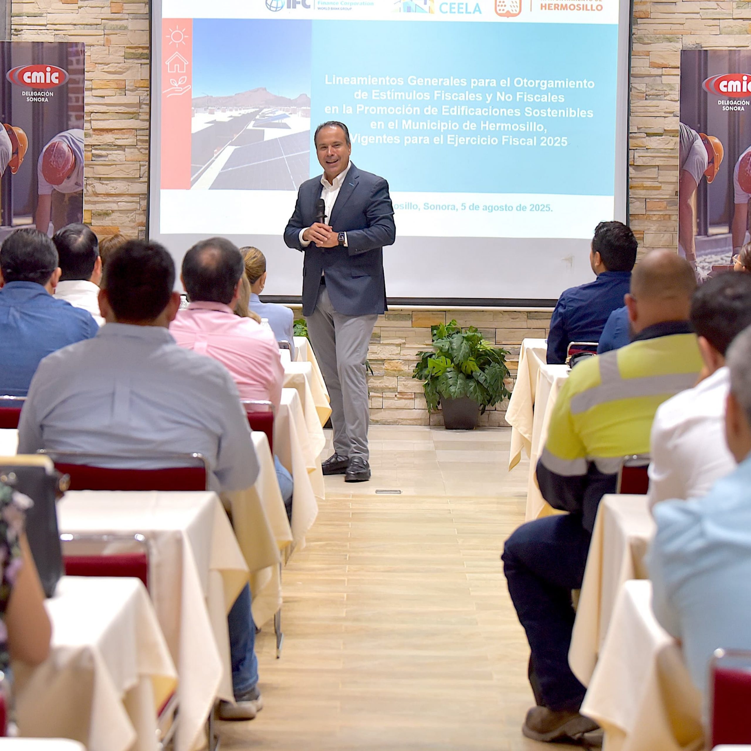 Promueve Toño Astiazarán vivienda sostenible con estímulos fiscales a la construcción