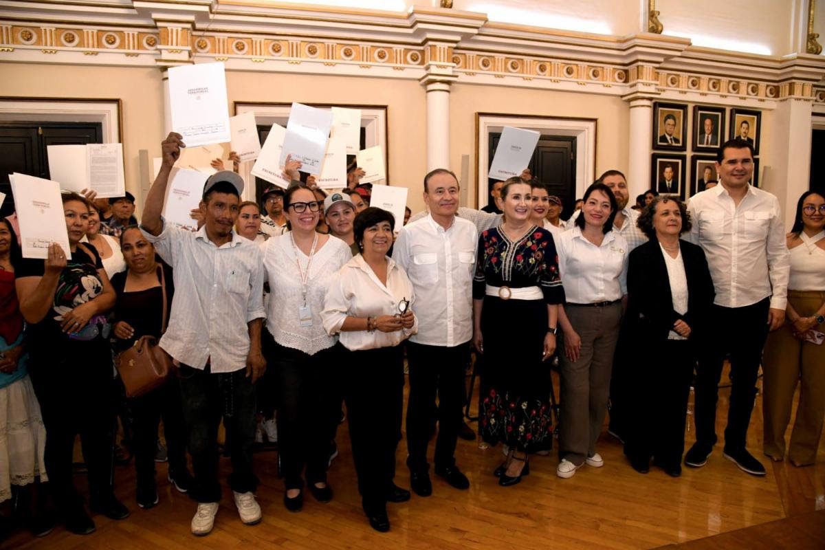 Gobernador Durazo garantiza seguridad patrimonial con entrega de escrituras y vivienda para personas en situación de víctimas