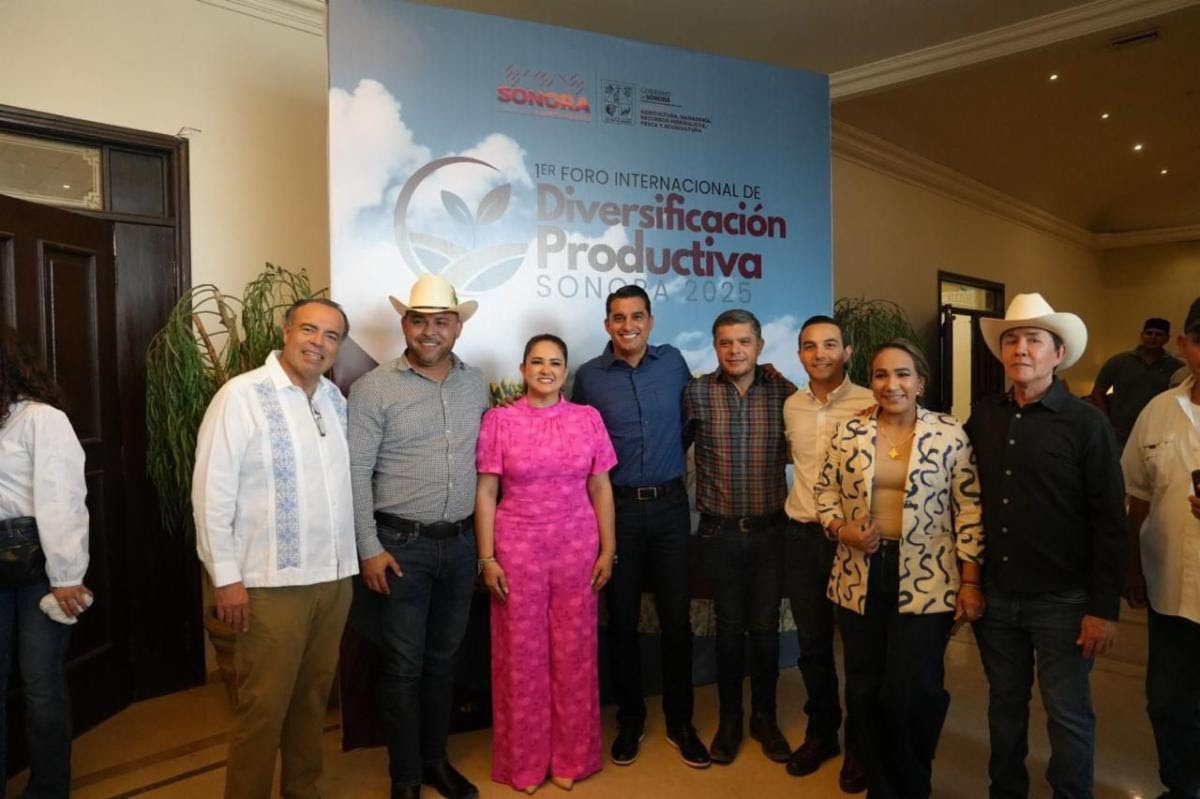 Gobierno de Sonora impulsa nueva revolución verde con el Primer Foro Internacional de Diversificación Productiva