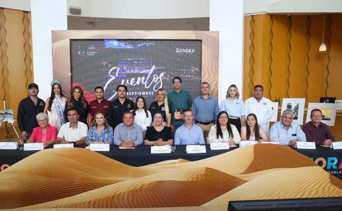 Presenta Gobierno de Sonora una nutrida cartelera de eventos para el mes de septiembre en el estado