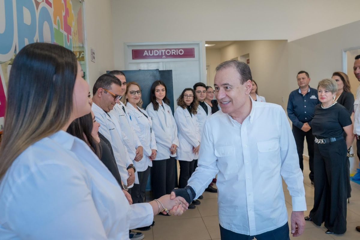 Inaugura Gobernador Durazo Unidad Integral de Neurodesarrollo de Isssteson