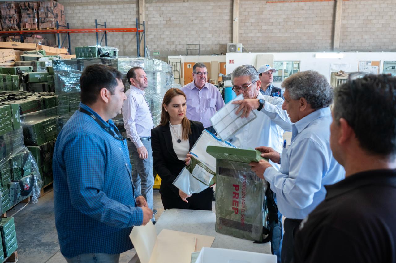 Prepara IEE Sonora destrucción de material del Proceso Electoral Ordinario Local 2023-2024