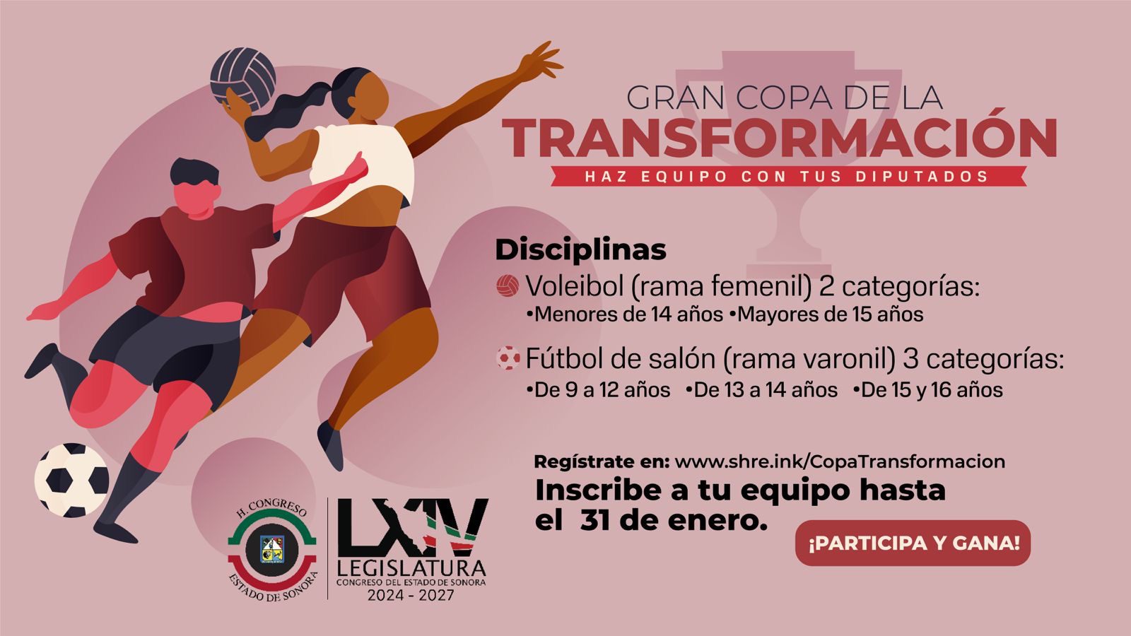 Amplían período para inscripción en la Primera Gran Copa de la Transformación