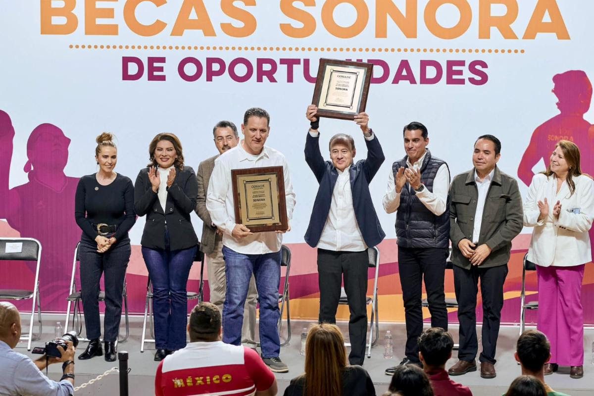 Reconoce y fortalece Alfonso Durazo esfuerzo de atletas y entrenadores con 540 becas