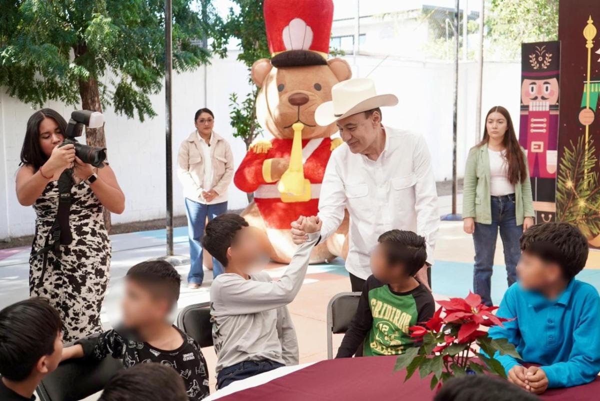Impulsa Gobernador Durazo convivencia y bienestar con posadas navideñas en centros de asistencia social