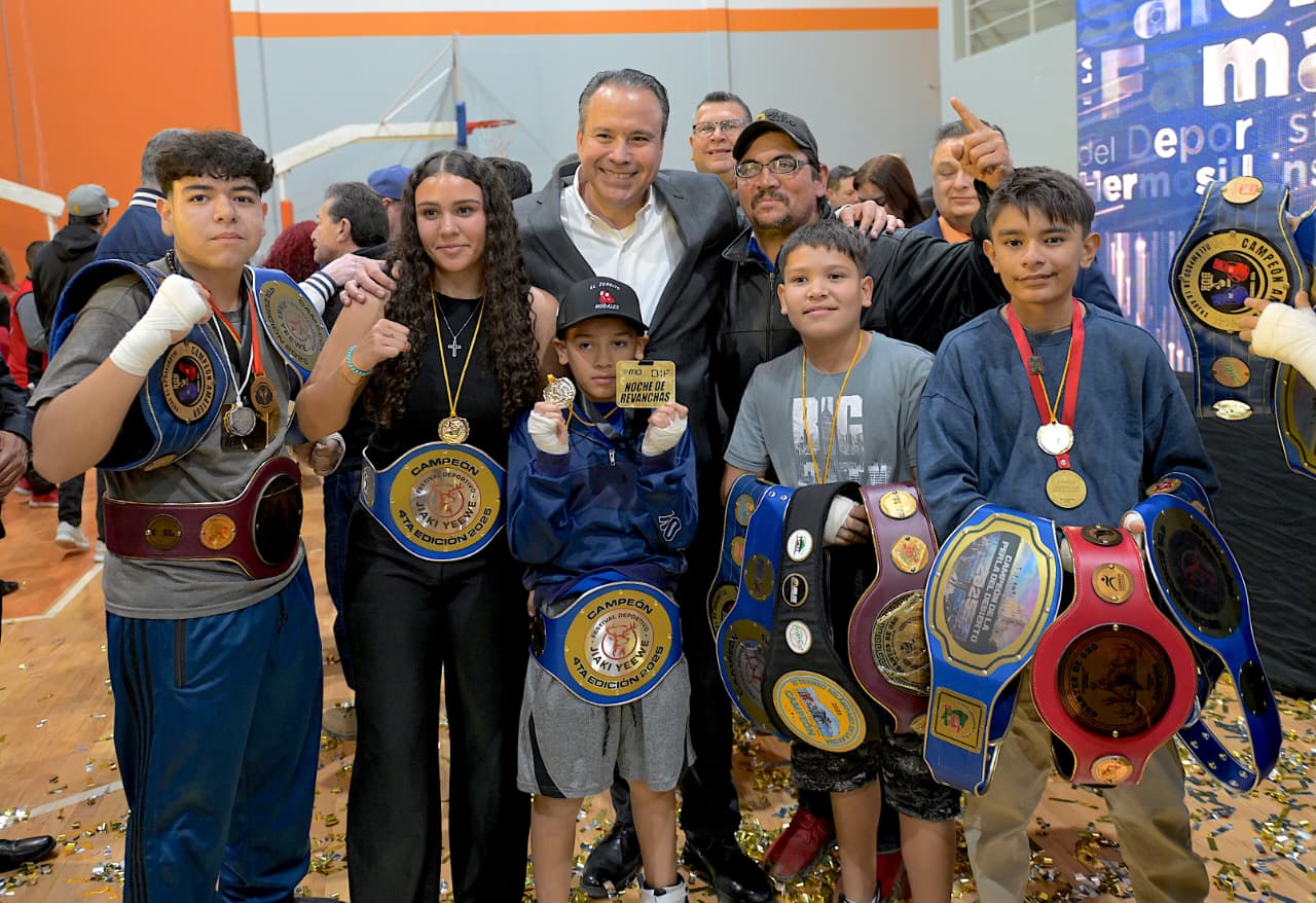 Entrega Toño Astiazarán Premio Municipal del Deporte 2025 a talento hermosillense