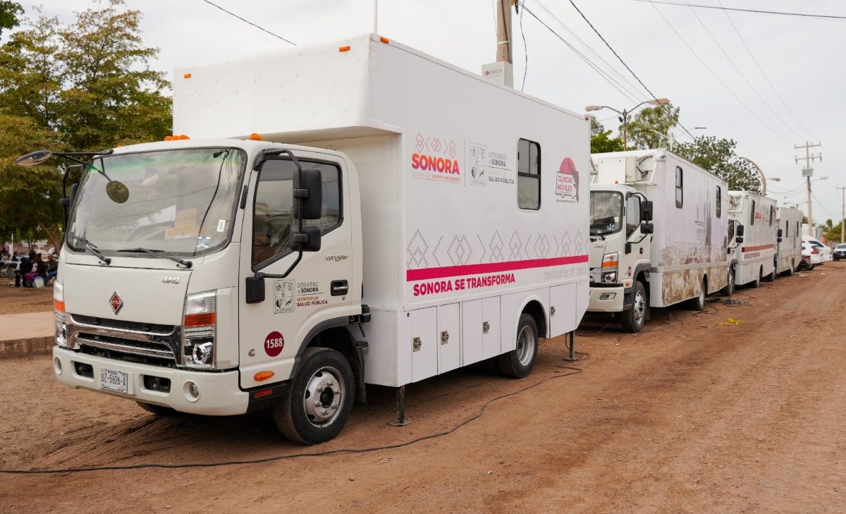 Recorren Clínicas Móviles de Medicina Preventiva todos los municipios de Sonora