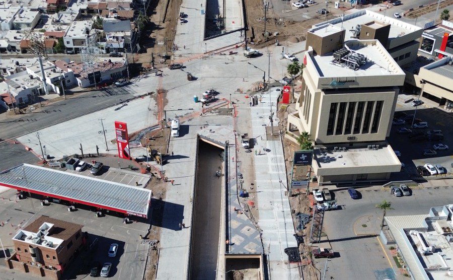 Todo listo para inaugurar el paso a desnivel Colosio y Solidaridad