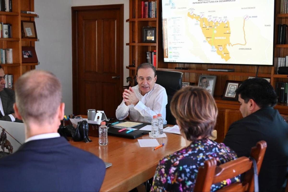 Formalizan Gobernador Durazo y Unión Europea alianza con el programa Global Gateway