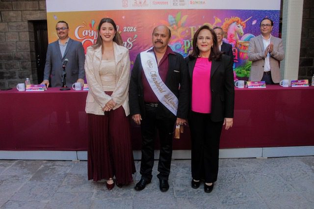 Presenta Ayuntamiento de Guaymas cartelera del Carnaval Guaymas “El pueblo está de fiesta”
