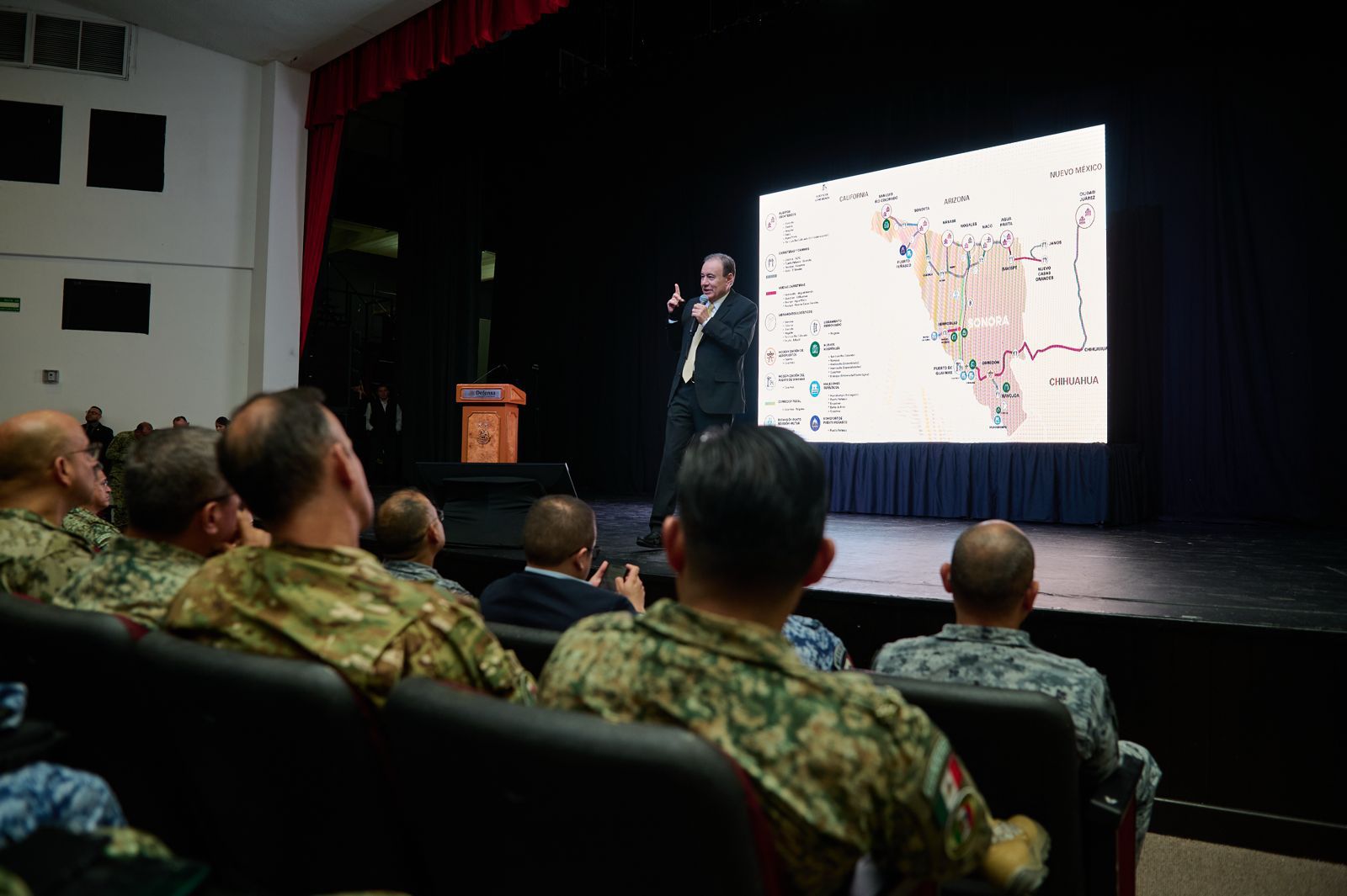 Para los de a Pie. Por: LAP Luis Fernando Oropeza// Forma, fondo y seguridad nacional; la visita del Colegio de Defensa a Sonora