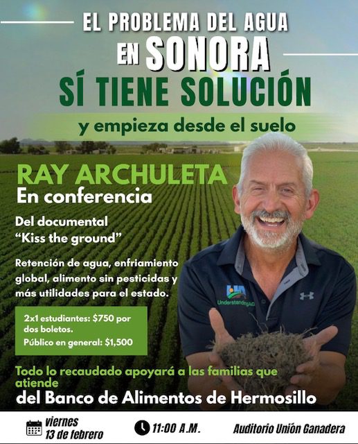 Invita Banco de Alimentos a conferencia internacional con Ray Archuleta