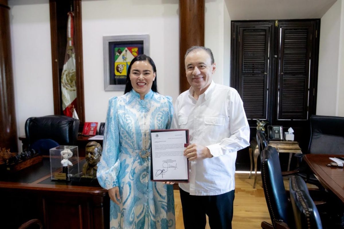 Toma protesta Gobernador Durazo a Rebeca Valenzuela como coordinadora estatal del ISJ