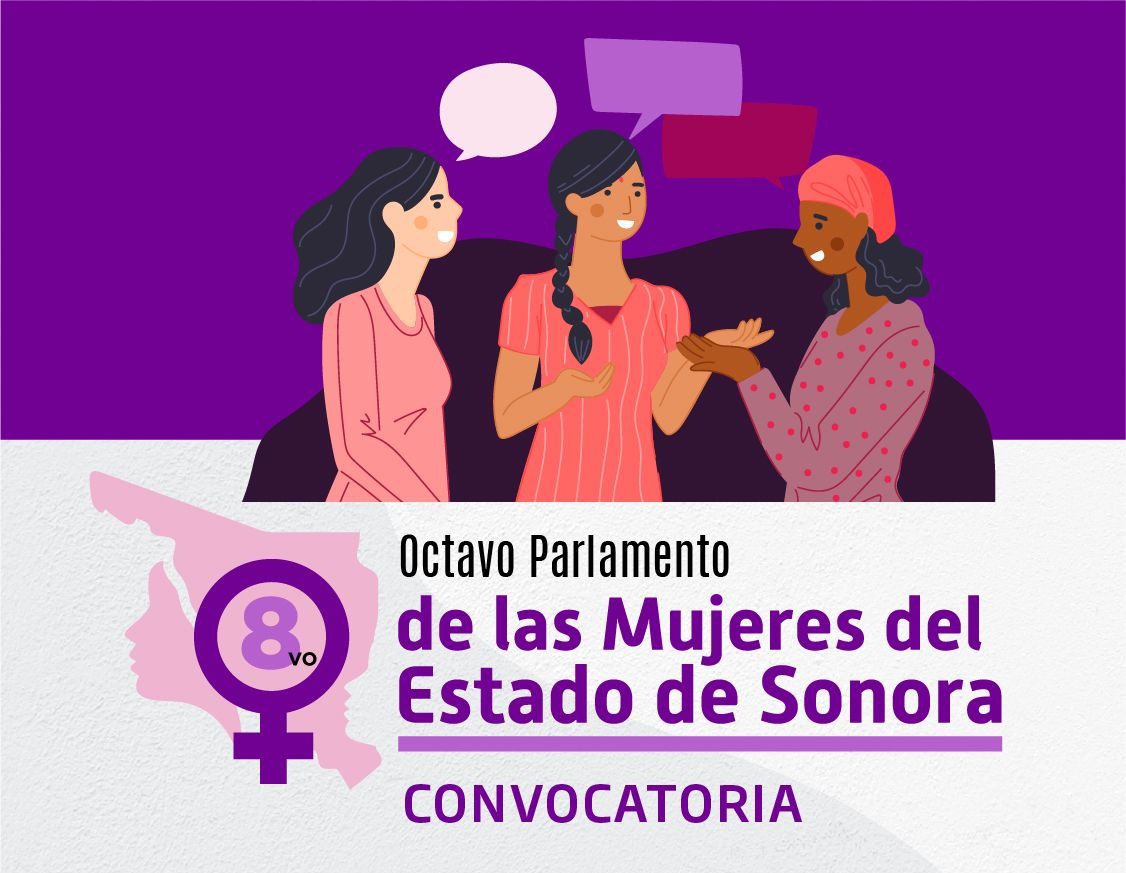Convoca Congreso de Sonora a participar en el Octavo Parlamento de las Mujeres
