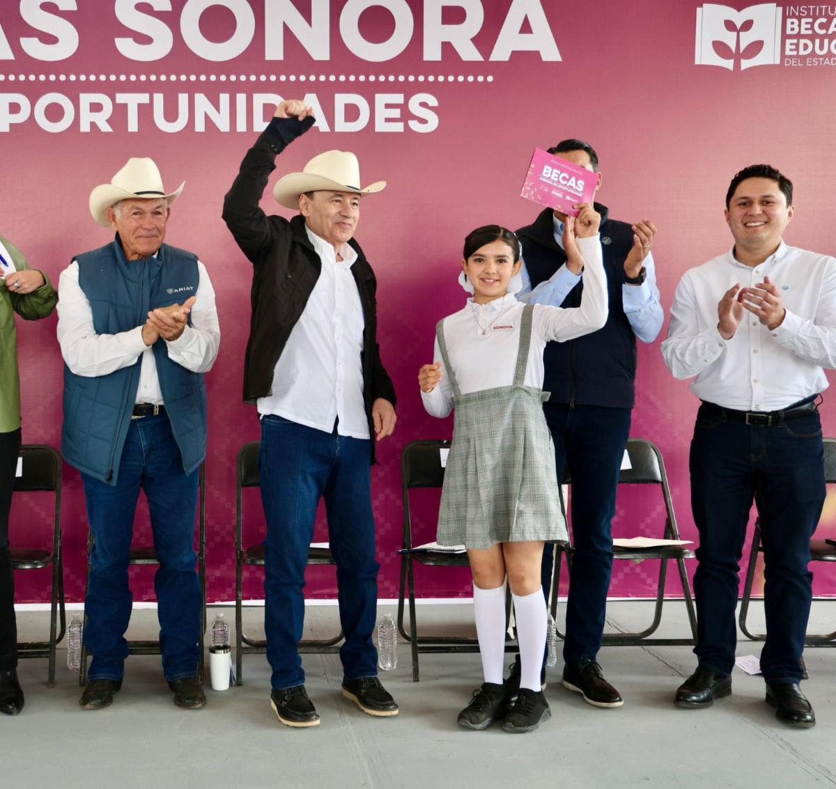 Lleva Gobernador Durazo infraestructura hídrica y apoyos educativos a municipios del centro
