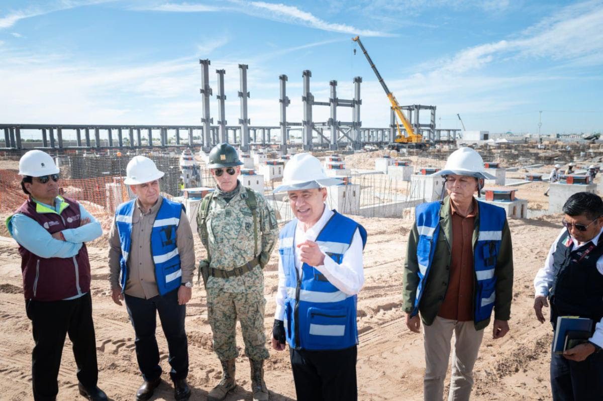 Reporta Gobernador 35% de avance en construcción del Hospital del IMSS en SLRC