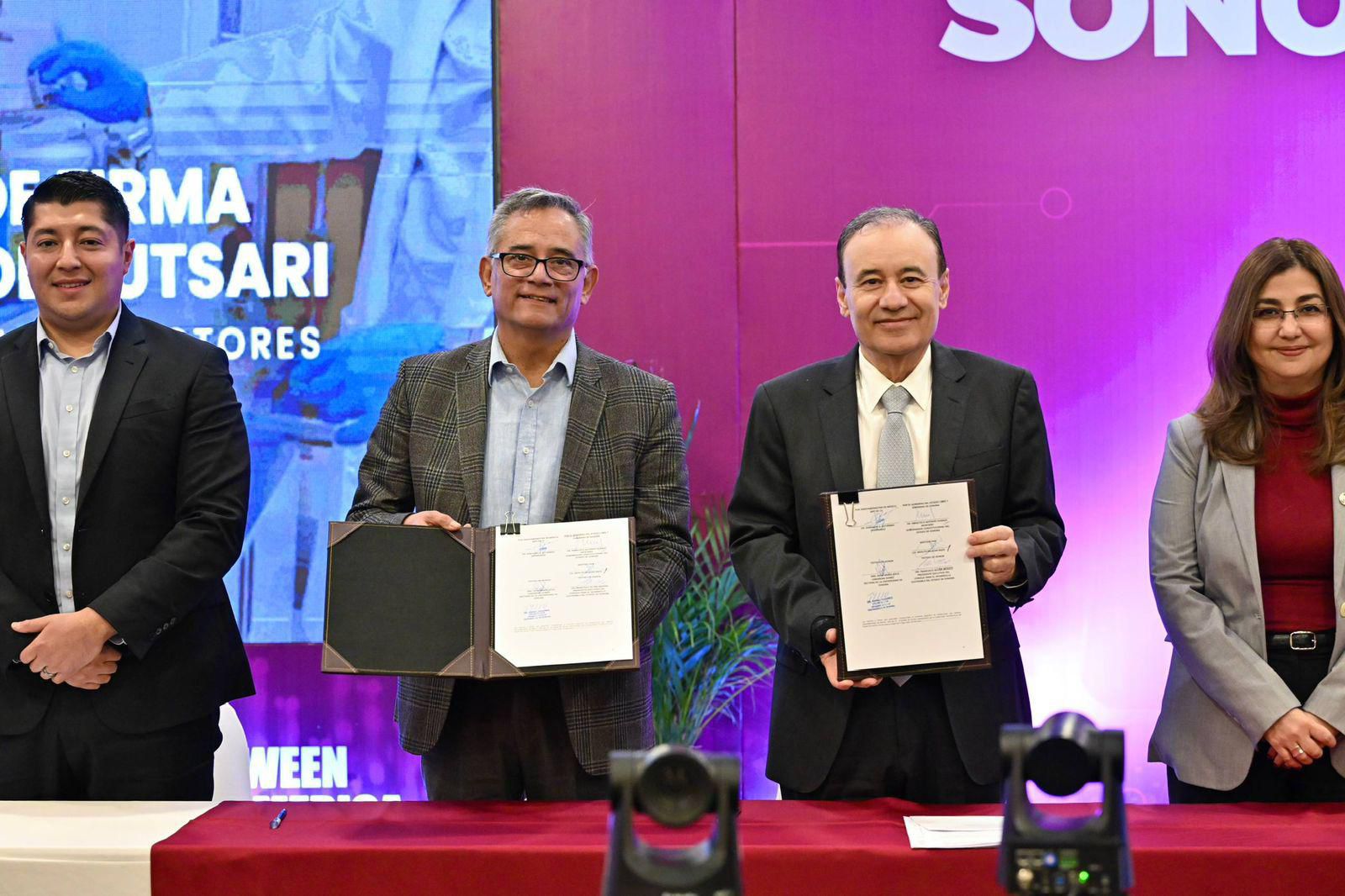 Concreta Gobernador acuerdos para el Centro de Semiconductores Kutsari y corredor comercial binacional