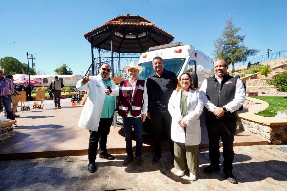 Resuelve Gobernador demanda de salud histórica en Oquitoa, lleva Feria Sonora Atiende