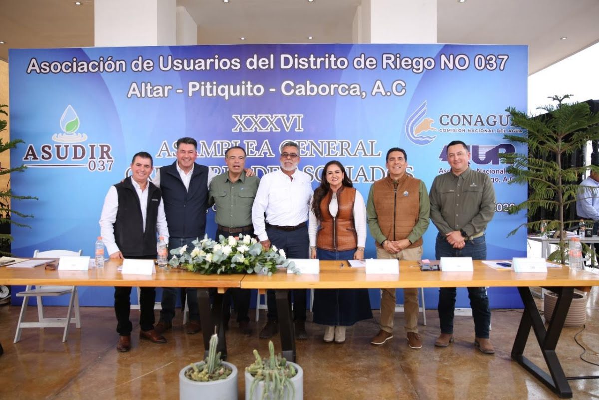 Fortalece Gobierno del Estado planeación hídrica y productiva del Distrito de Riego 037