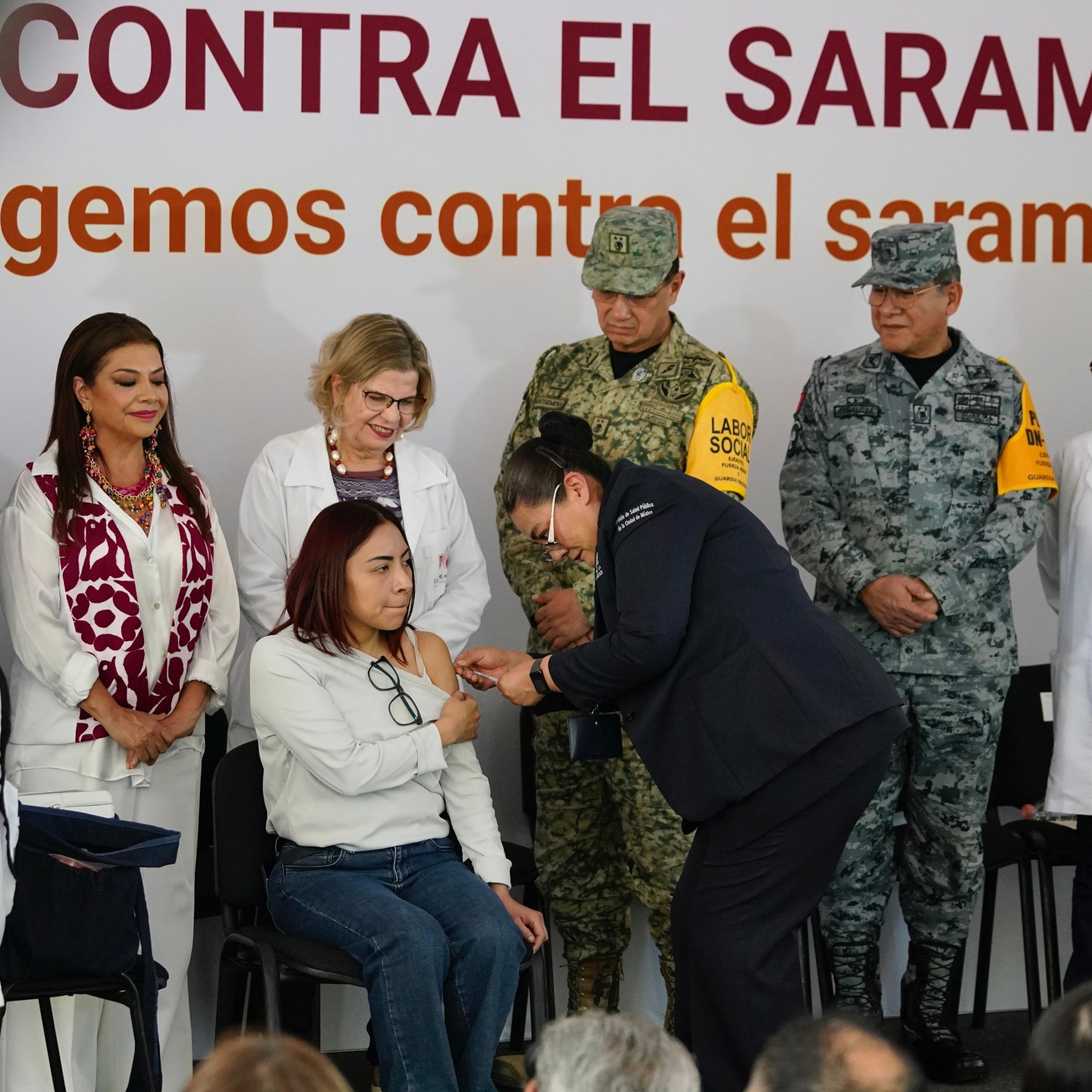Suma esfuerzos IMSS en Campaña contra el Sarampión en Ciudad de México