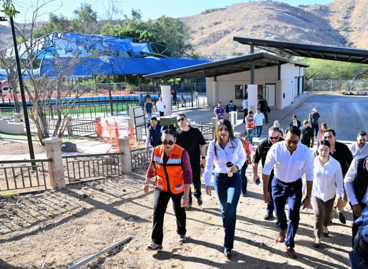 Supervisa Paulina Ocaña preparativos para celebración del Aniversario de La Sauceda