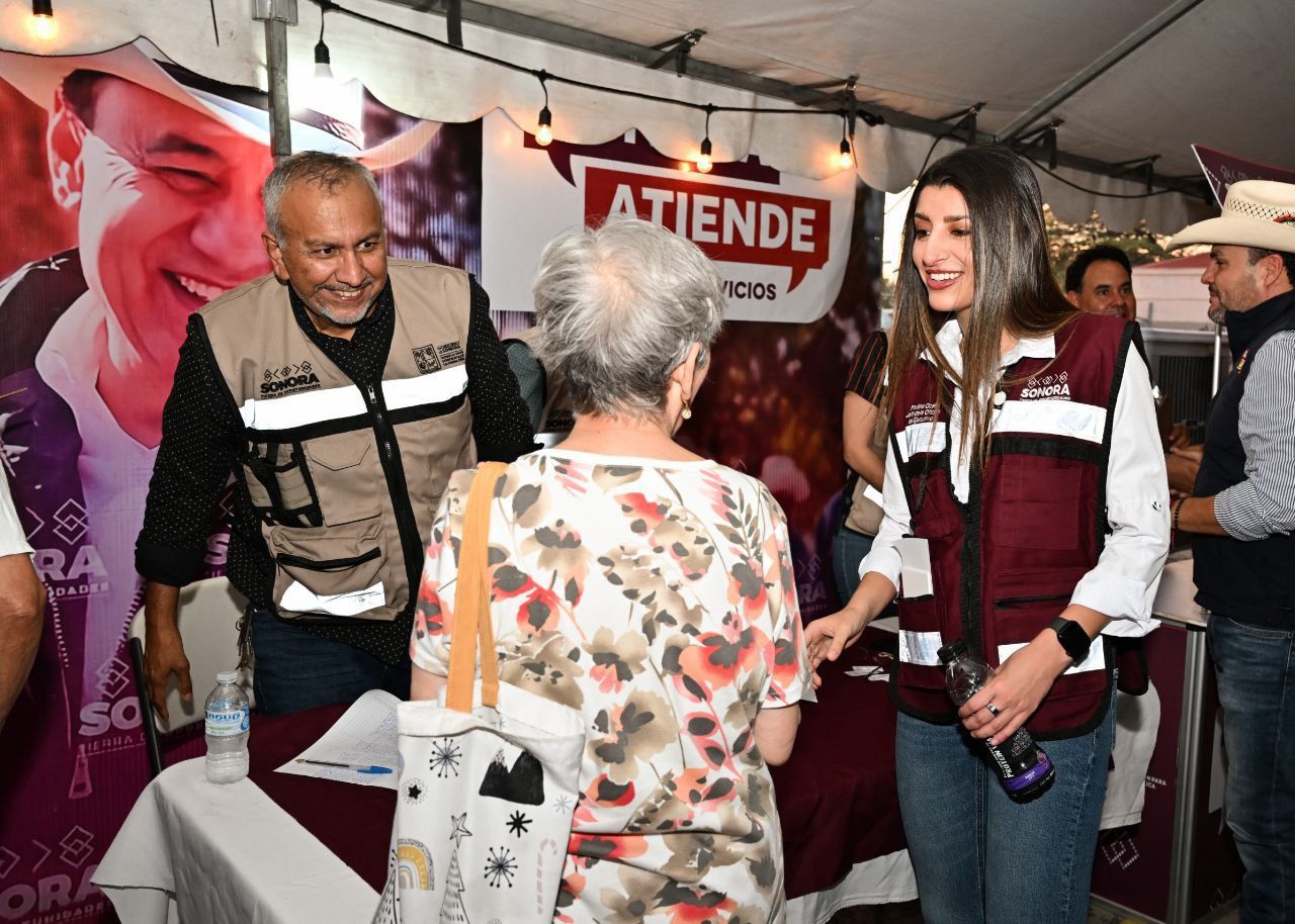 Lleva Gobierno de Sonora soluciones reales a vecinos de Las Villas con trámites y apoyos directos