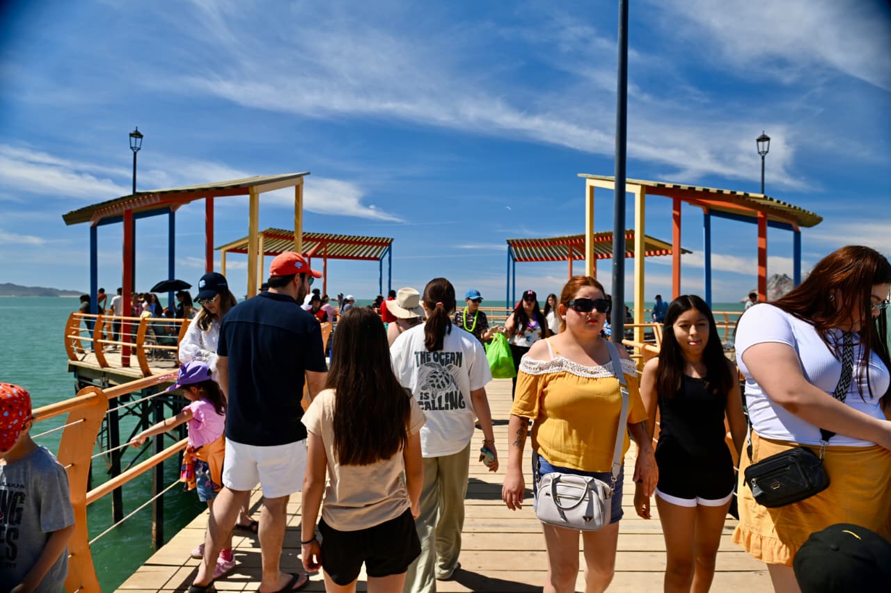 Registran Kino y zona rural gran afluencia de vacacionistas en Semana Santa