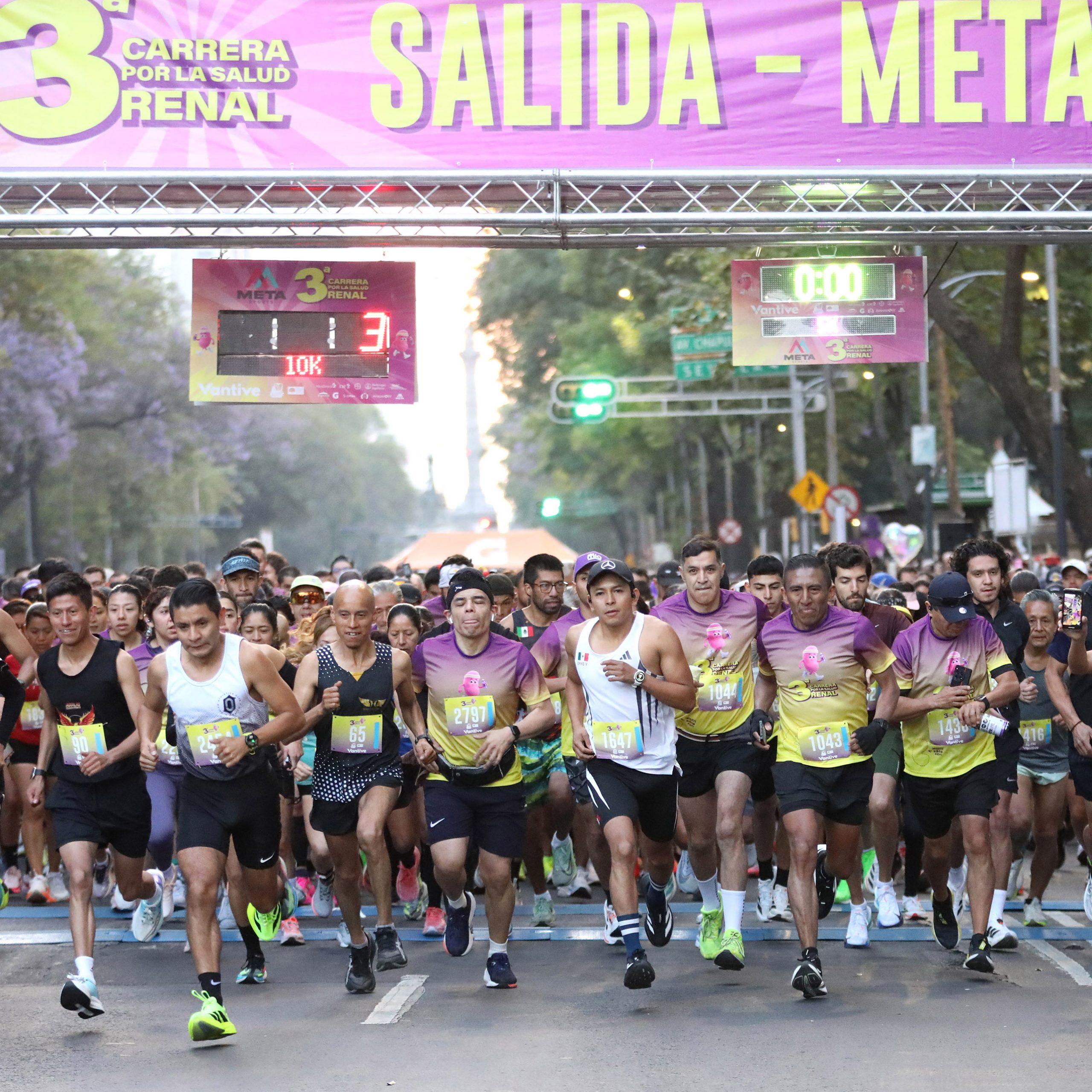 Reúne Fundación IMSS 3 mil corredores en 3ª Carrera por la Salud Renal