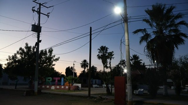 Avanza en el valle programa Iluminando Guaymas