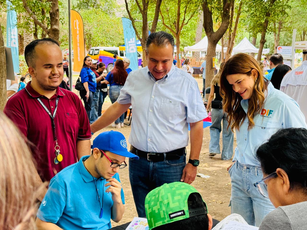 Realizan Toño Astiazarán y Patty Ruibal Picnic por la Alegría y la Inclusión