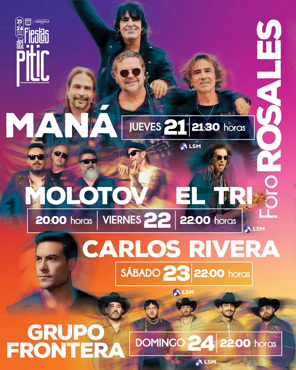 Presenta Toño Astiazarán programa de Fiestas del Pitic 2026