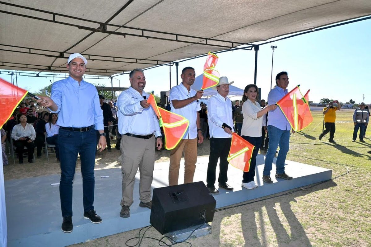 Impulsa Gobernador rehabilitación de unidad deportiva en Altar