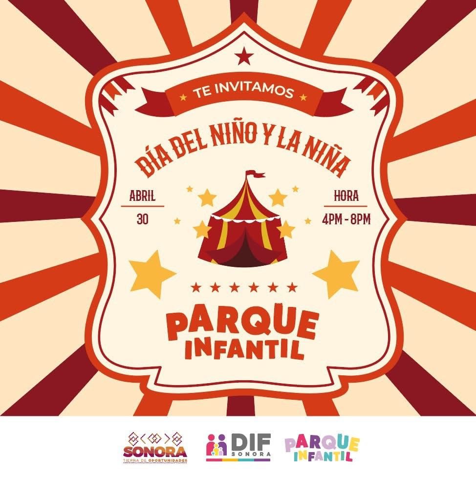 Invitan Gobierno a celebrar Día de la Niña y el Niño en Parque Infantil