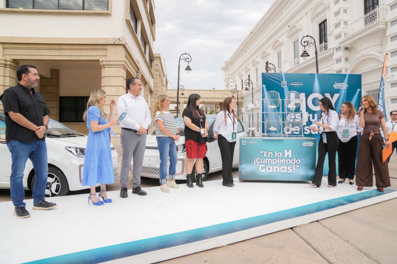 Anuncia Toño Astiazarán a los dos ganadores de autos eléctricos